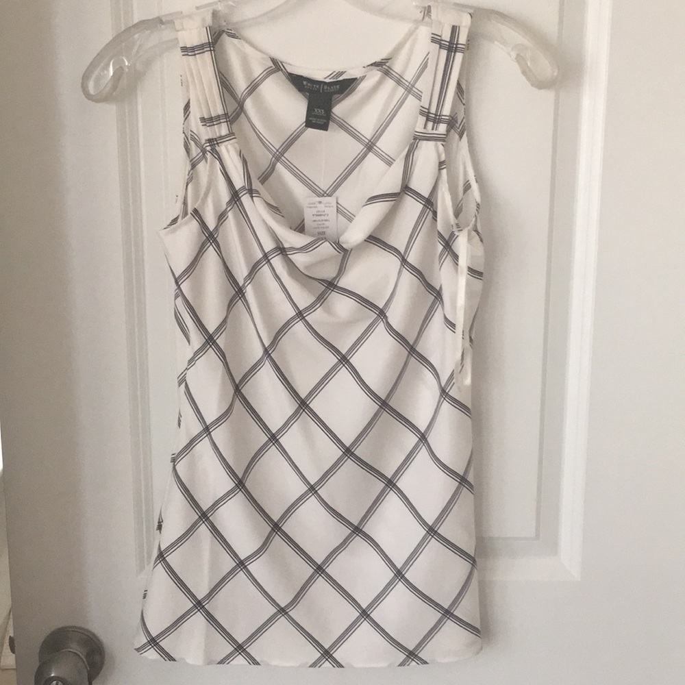 White House black market blouse